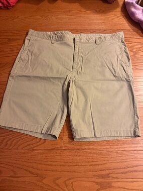 Tommy Bahama Beige Flat Front Men's Shorts